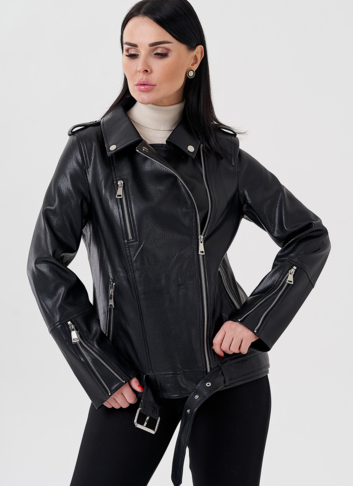 Женская косуха из эко кожи 