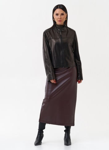 Куртка из натуральной кожи женская