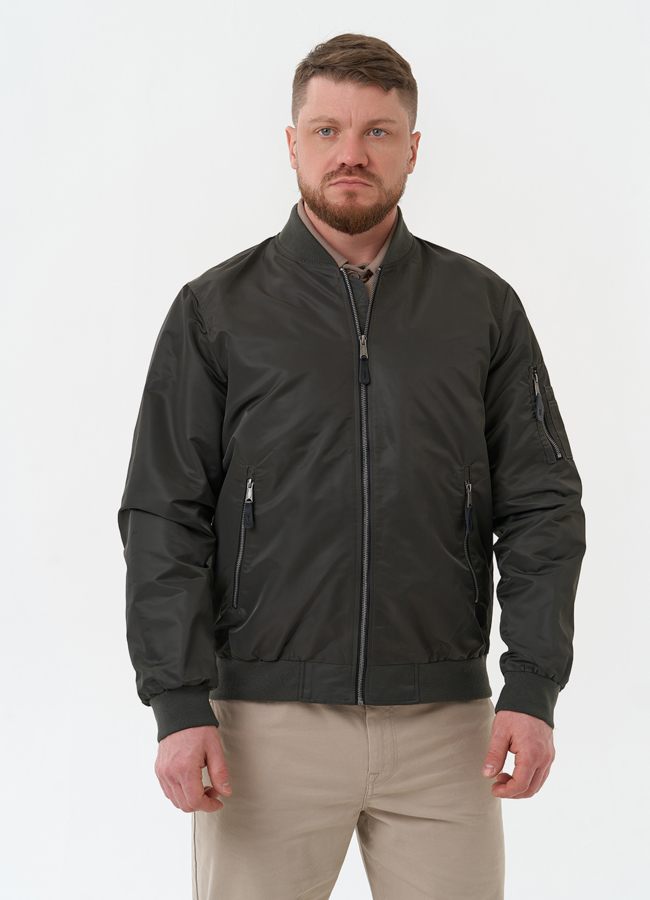 Мужская куртка бомбер модель № 30276 универмаг малина