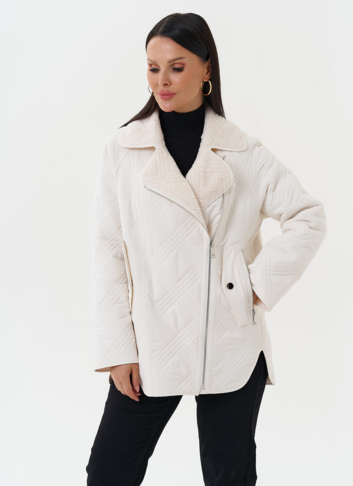 Женская двухсторонняя куртка "косуха"