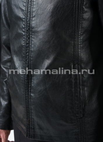 Куртка из эко кожи на молнии