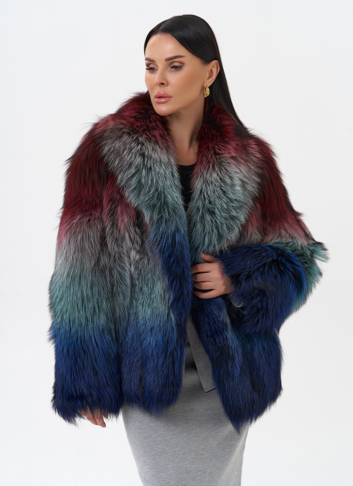 Куртка из чернобурой лисы 