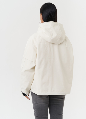 Двойная утепленная куртка с капюшоном